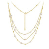 Wholesale Women's Geometric Silver S925 Goldplated Jewelry Set With Wheat Spike And Freshwater Pearl Bracelet Necklace Earrings