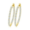 Wholesale Women's Geometric Silver 925 Silver Ear Needle Electroplated Earrings