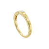 Wholesale Women's Geometric Square Diamond Sterling Silver Ring Set With Diamonds