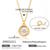 Wholesale Women's Geometric Stainless Steel Clavicle Chain Necklace With Vacuum Real Gold Plating In Pvd Furnace