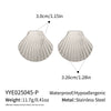 Wholesale Women's Geometric Stainless Steel Earrings With Vacuum Real Gold Plating In Pvd Furnace Literary Minimalist Style