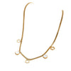 Wholesale Women's Geometric Stainless Steel Electroplated Accessories Set Of Bracelets Necklaces And Earrings