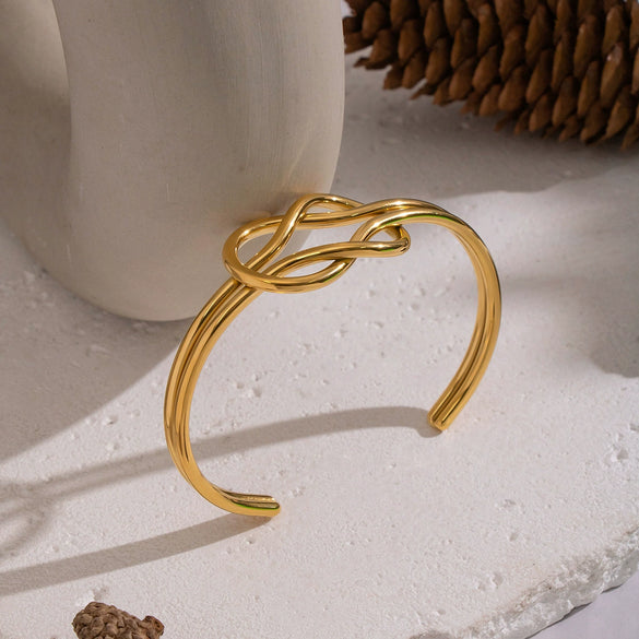 Wholesale Women's Geometric Stainless Steel Electroplated Bracelet Jewelry Accessory
