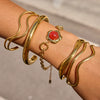 Wholesale Women's Geometric Stainless Steel Electroplated Bracelet Jewelry