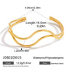 Wholesale Women's Geometric Stainless Steel Electroplated Bracelet Jewelry