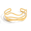Wholesale Women's Geometric Stainless Steel Electroplated Bracelet Jewelry