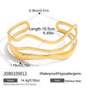Wholesale Women's Geometric Stainless Steel Electroplated Bracelet Jewelry