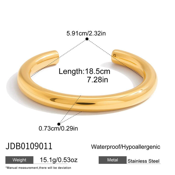 Wholesale Women's Geometric Stainless Steel Electroplated Bracelet Jewelry