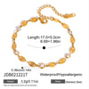 Wholesale Women's Geometric Stainless Steel Electroplated Bracelet Light Luxury Niche Stackable Jewelry