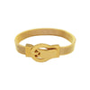 Wholesale Women's Geometric Stainless Steel Electroplated Bracelet With Magnetic Clasp