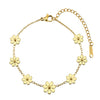 Wholesale Women's Geometric Stainless Steel Electroplated Bracelet With Original Design