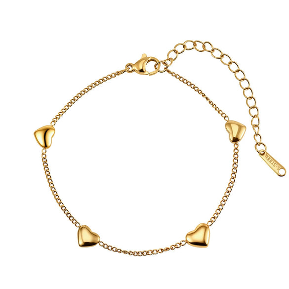 Wholesale Women's Geometric Stainless Steel Electroplated Bracelet With Original Design