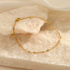 Wholesale Women's Geometric Stainless Steel Electroplated Bracelet