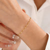 Wholesale Women's Geometric Stainless Steel Electroplated Bracelet