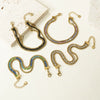 Wholesale Women's Geometric Stainless Steel Electroplated Bracelets