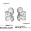 Wholesale Women's Geometric Stainless Steel Electroplated Earrings