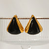 Wholesale Women's Geometric Stainless Steel Electroplated Earrings