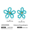 Wholesale Women's Geometric Stainless Steel Electroplated Earrings