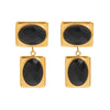 Wholesale Women's Geometric Stainless Steel Electroplated Earrings