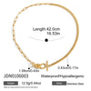 Wholesale Women's Geometric Stainless Steel Electroplated Fish Bracelet Hand Jewelry