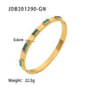Wholesale Women's Geometric Stainless Steel Electroplated Fish Bracelet Hand Jewelry