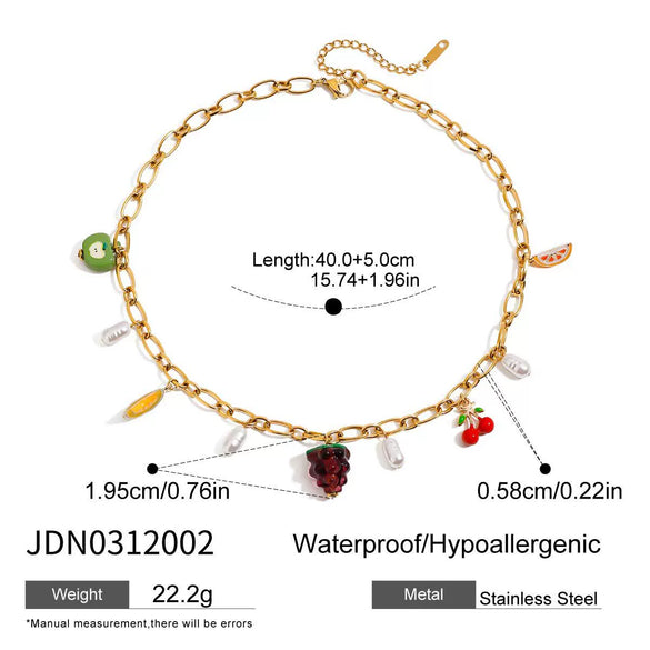Wholesale Women's Geometric Stainless Steel Electroplated Fish Bracelet Hand Jewelry