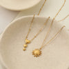Wholesale Women's Geometric Stainless Steel Electroplated Necklace Highend Fashion Jewelry