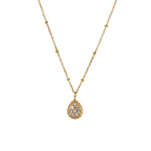 Wholesale Women's Geometric Stainless Steel Electroplated Necklace Jewelry