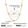 Wholesale Women's Geometric Stainless Steel Electroplated Oildrip Earrings Nonfading Light Luxury Highend Niche Jewelry