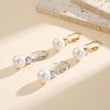 Wholesale Women's Geometric Stainless Steel Electroplated Original Design Earrings