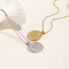 Wholesale Women's Geometric Stainless Steel Electroplated Pendant Necklace Jewelry