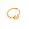 Wholesale Women's Geometric Stainless Steel Electroplated Ring Jewelry