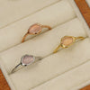 Wholesale Women's Geometric Stainless Steel Electroplated Ring Jewelry