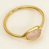 Wholesale Women's Geometric Stainless Steel Electroplated Ring Jewelry