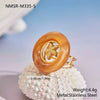 Wholesale Women's Geometric Stainless Steel Electroplated Starfish Ring