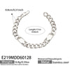 Wholesale Women's Geometric Stainless Steel Goldplated Ushaped Buckle Cuban Thick Chain Bracelet Light Luxury Fashion Jewelry