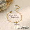 Wholesale Women's Geometric Stainless Steel 18K Electroplated Bracelet Jewelry