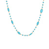 Wholesale Women's Geometric Stainless Steel 18K Gold Electroplated Beaded Necklace With Multilayered Wear