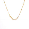Wholesale Women's Geometric Stainless Steel 18K Gold Electroplated Clavicle Chain Bracelet Necklace