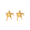 Wholesale Women's Geometric Stainless Steel 18K Gold Electroplated Earrings Jewelry
