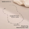 Wholesale Women's Geometric Stainless Steel 18K Gold Electroplated Necklace Accessory
