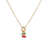 Wholesale Women's Geometric Stainless Steel 18K Gold Electroplated Necklace For Office Ladies