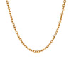 Wholesale Women's Geometric Stainless Steel 18K Gold Electroplated Paperclip Twist Chain Clavicle Necklace