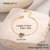 Wholesale Women's Geometric Stainless Steel 18K Gold Electroplated Retro Microencrusted Diamond Love Bracelet Highend Jewelry