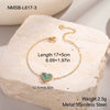 Wholesale Women's Geometric Stainless Steel 18K Gold Electroplated Retro Microencrusted Diamond Love Bracelet Highend Jewelry