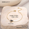 Wholesale Women's Geometric Stainless Steel 18K Gold Electroplated Retro Microencrusted Diamond Love Bracelet Highend Jewelry