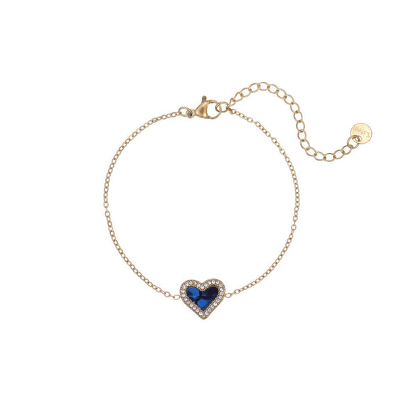 Wholesale Women's Geometric Stainless Steel 18K Gold Electroplated Retro Microencrusted Diamond Love Bracelet Highend Jewelry