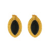 Wholesale Women's Geometric Stainless Steel 18K Gold Plated Earrings Ins Style