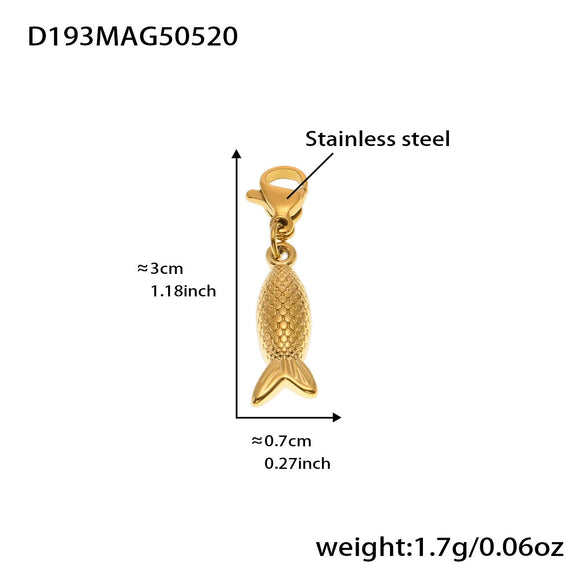 Wholesale Women's Geometric Stainless Steel 18K Gold Plated Fashion Ol Style Pendant Bracelet
