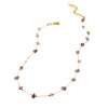 Wholesale Women's Geometric Stainless Steel 18K Gold Plated Necklace